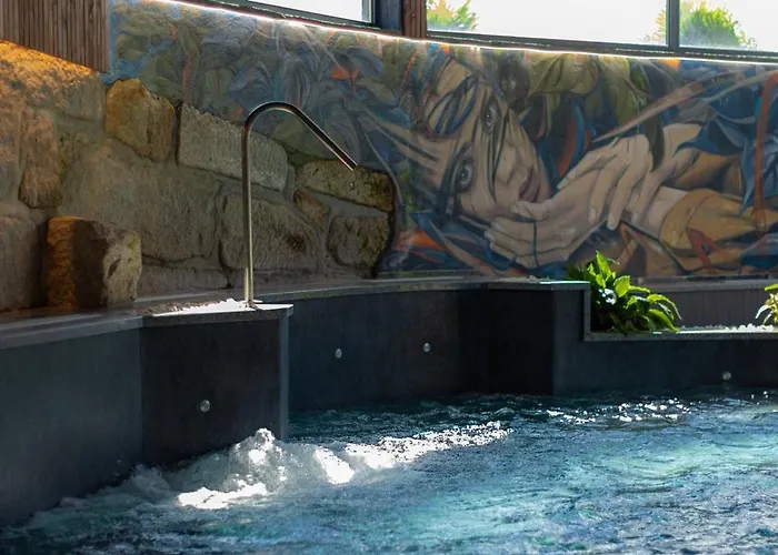 Refugio De Luxo Com Spa, Piscina Interior E Exterior - Pedra Aguda Villa *