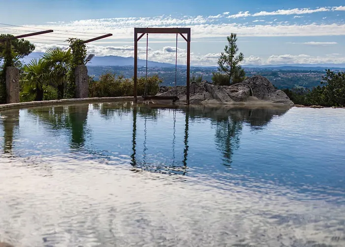Villa Refugio De Luxo Com Spa, Piscina Interior E Exterior - Pedra Aguda *