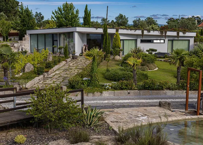 Refugio De Luxo Com Spa, Piscina Interior E Exterior - Pedra Aguda Fagilde